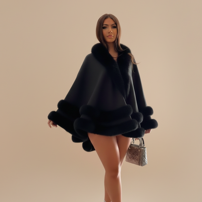 Fur Cape Jacket