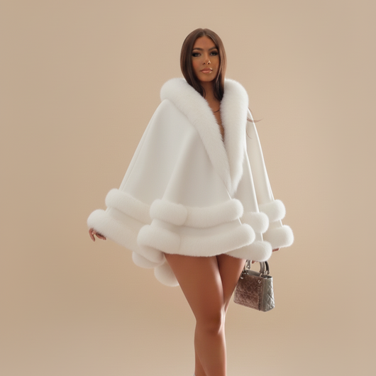 Fur Cape Jacket