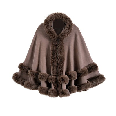 Fur Cape Jacket