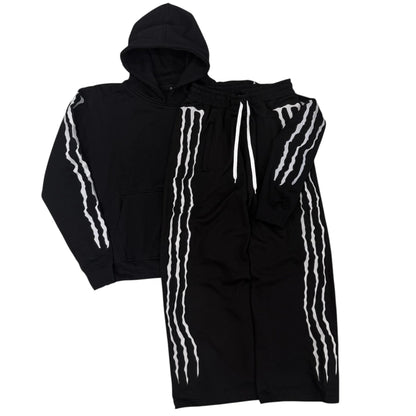 Black-White Monster Hoodie