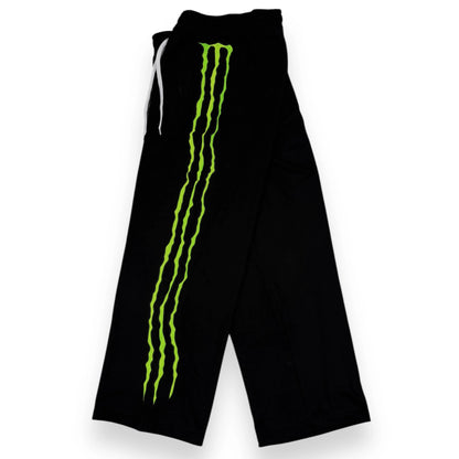 Black-Green Monster Sweatpants