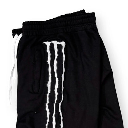 Black-White Monster Sweatpants