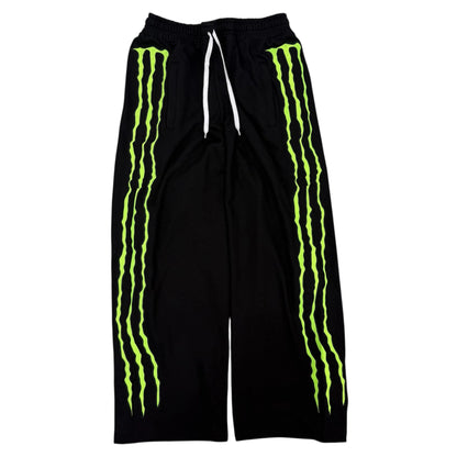 Black-Green Monster Sweatpants
